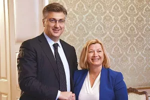 Plenković poručio da Hrvatska podupire cjelovitost Ukrajine i njen put u EU