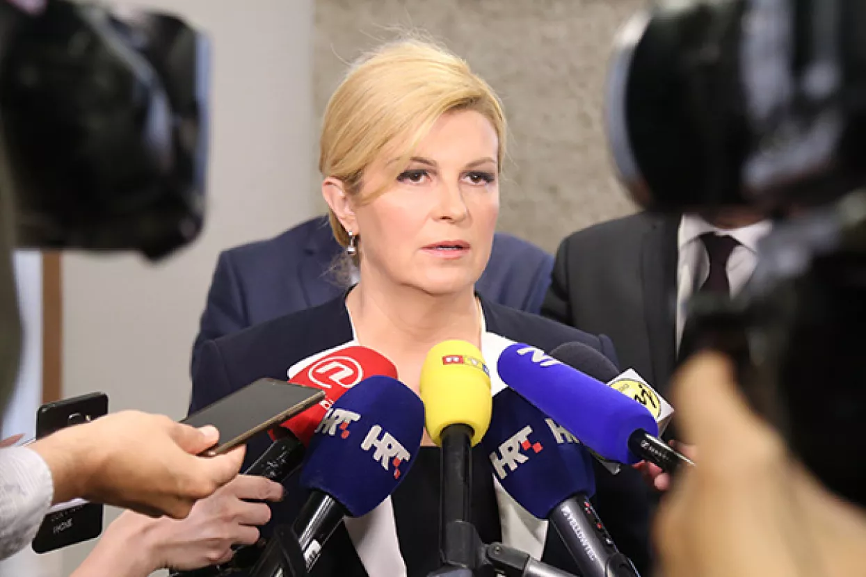 Predsjednica će ipak biti prisutna na sjednici Vijeća za demografsku revitalizaciju