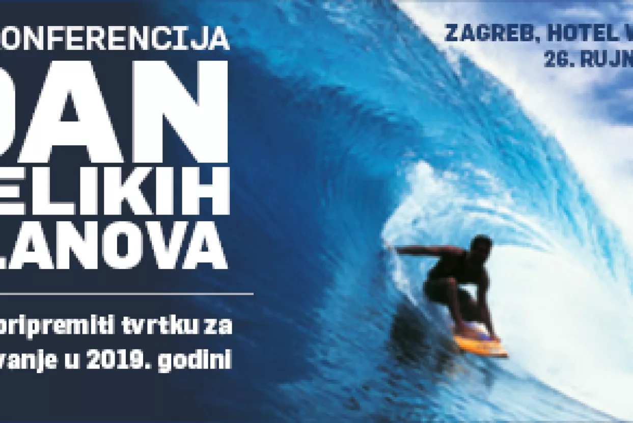 10. međunarodna konferencija Dan velikih planova, 26. 9. 2018.