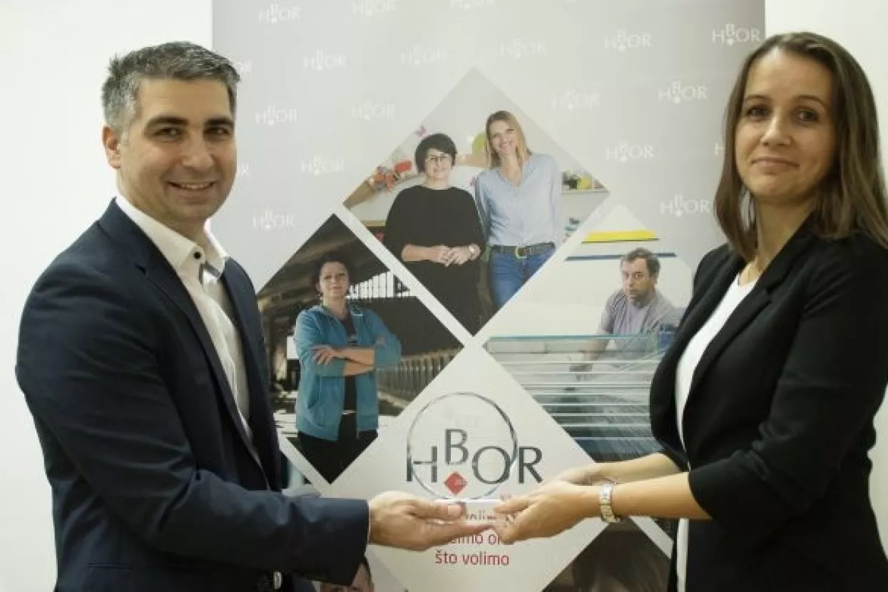 HBOR dobio certifikat Poslodavac Partner