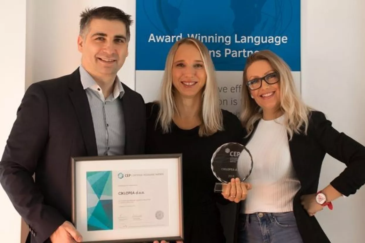 Ciklopea peti put zaredom nagrađena certifikatom Poslodavac Partner