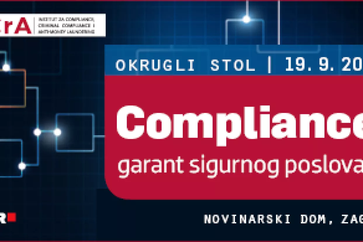Compliance: garant sigurnog poslovanja, 19. 9. 2019.