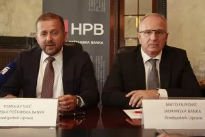 Potpisan ugovor: Hrvatska poštanska banka pripaja Jadransku banku 1. travnja