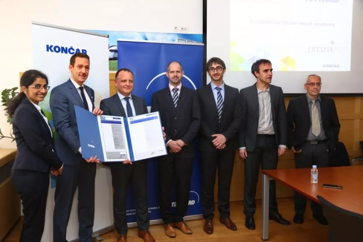 Končar-KET-u prvi svjetski certifikat za kibernetičku sigurnost energetskih postrojenja
