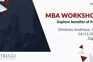 Izoštri svoj pogled na MBA - zadnja prilika za prijavu!