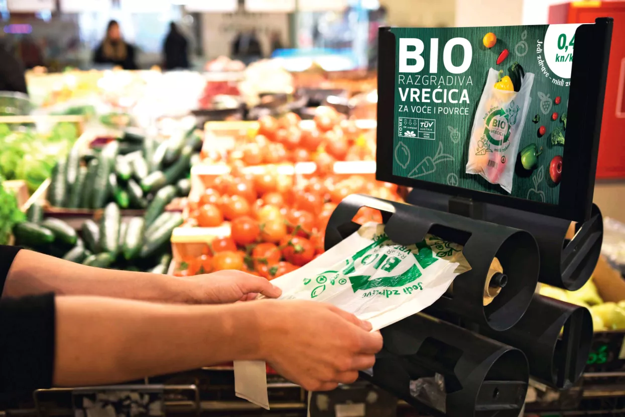 SPAR Hrvatska prodao više od milijun biorazgradivih vrećica
