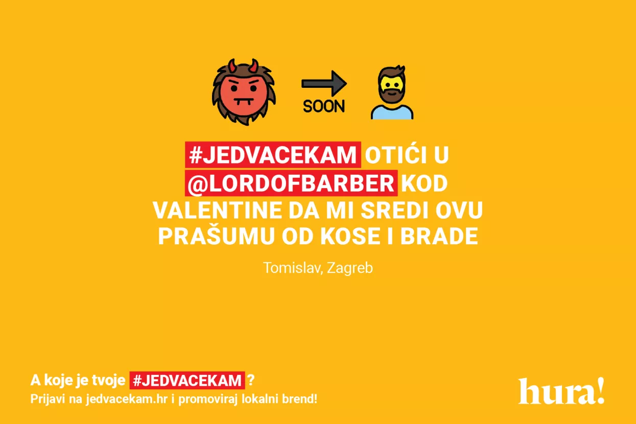 Kreativnost čini razliku – HURA poziva da inicijativom #jedvacekam podržite omiljene brendove