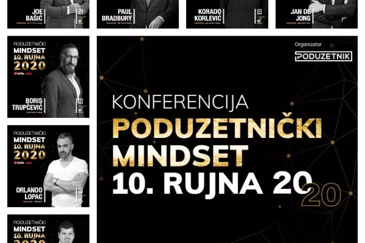 Mate Rimac i Manny Stul – Nova zvučna imena na konferenciji Poduzetnički mindset 2020