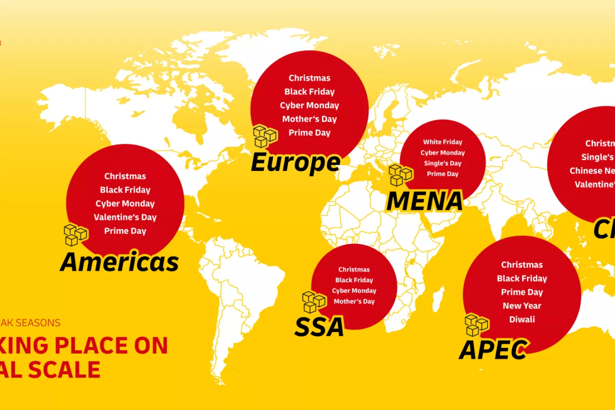 DHL EXPRESS Potkraj godine bit će 50 posto više pošiljaka nego u to vrijeme lani
