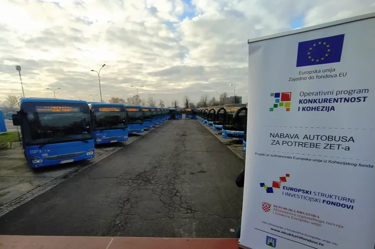 Uspješno proveden EU projekt &#39;Nabava 29 autobusa za ZET d.o.o.&#39;