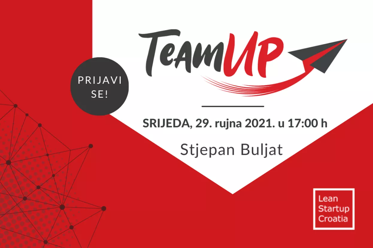 TeamUp Live 4 - Pronađi posao u startupu