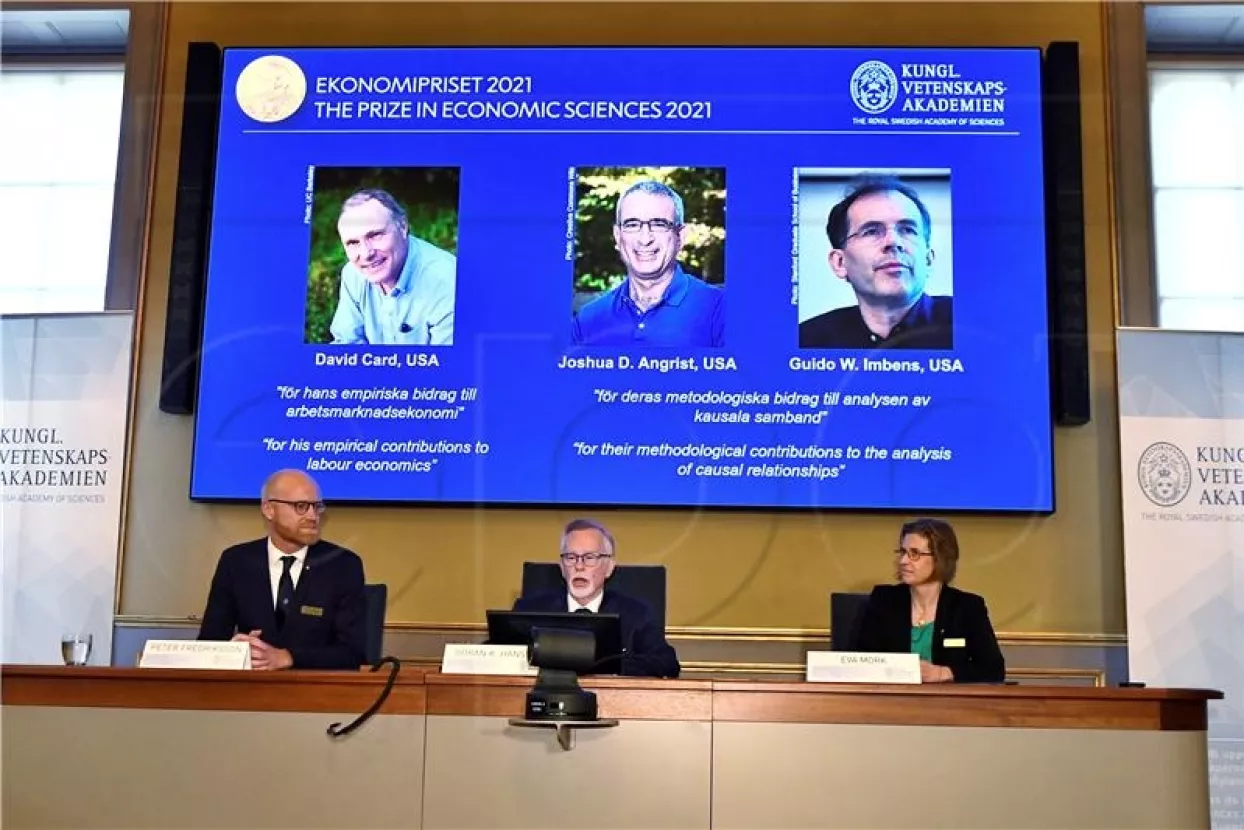 Card, Angrist i Imbens dobili Nobelovu nagradu za ekonomiju zbog novih pogleda na tržište rada
