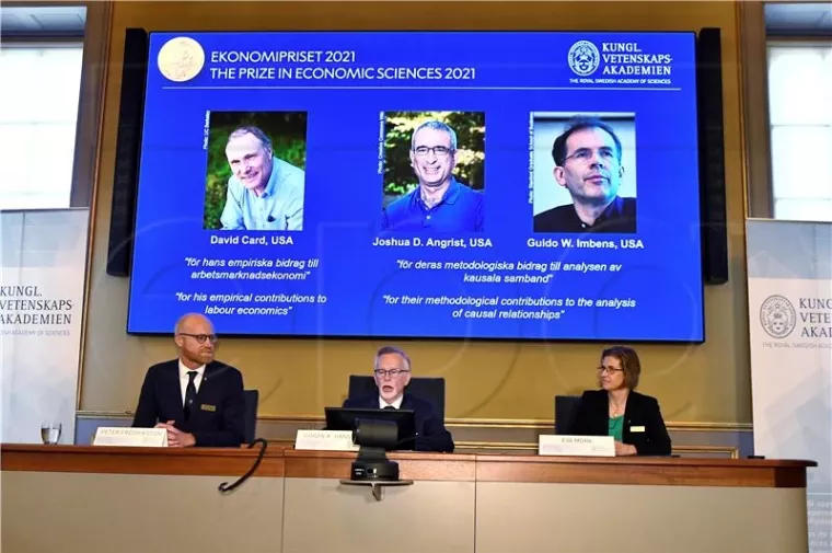 Card, Angrist i Imbens dobili Nobelovu nagradu za ekonomiju zbog novih pogleda na tržište rada