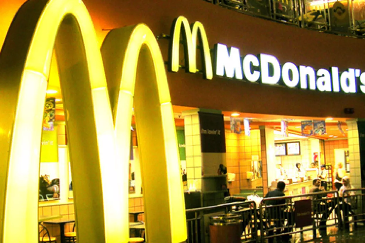 McDonald's Kina u restorane uvela – sobne bicikle