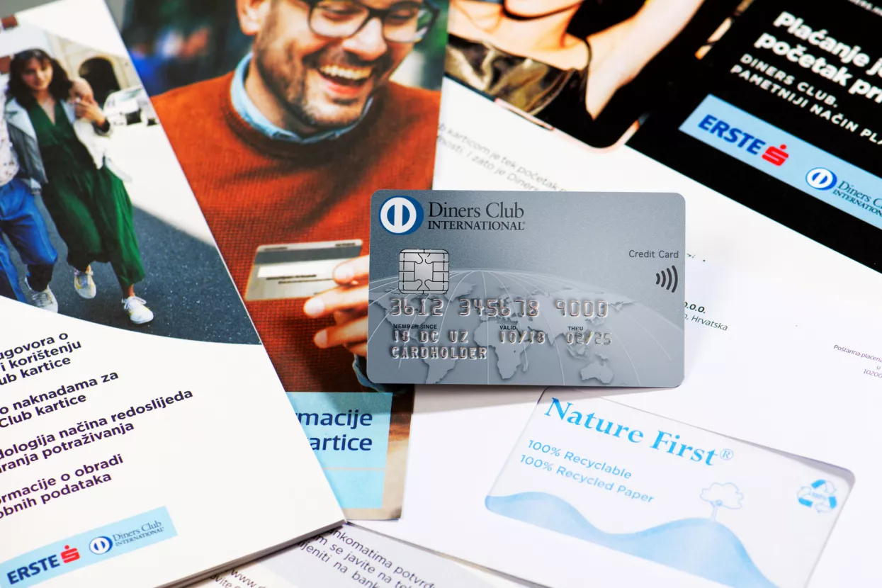 Erste Card Club i AKD brinu o šumama: Svi ECC prateći materijali uz Diners karticu u skladu s FSC standardom