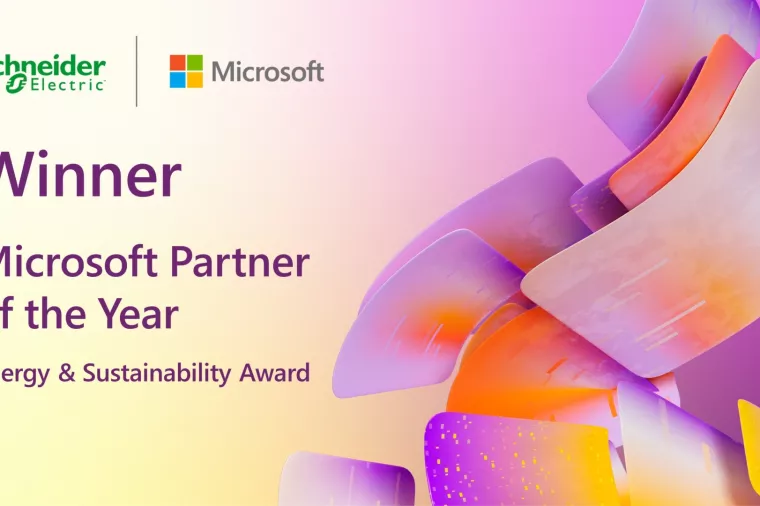 Schneider Electric proglašen Microsoftovim partnerom godine za energiju i održivost