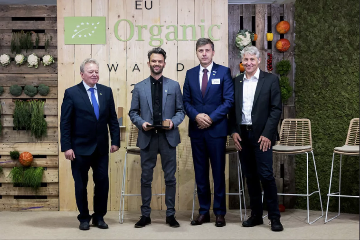 David Pejić proglašen najboljim ekološkim poljoprivrednikom u Europi