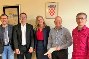 Boris Medvid, Tomislav Lazarić, Katarina Šiber Makar, Tomi Šefman i Goran Gudac