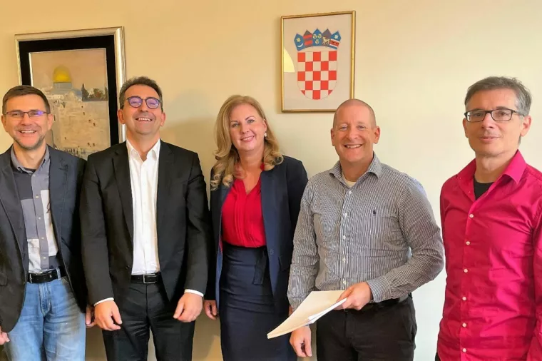 Boris Medvid, Tomislav Lazarić, Katarina Šiber Makar, Tomi Šefman i Goran Gudac