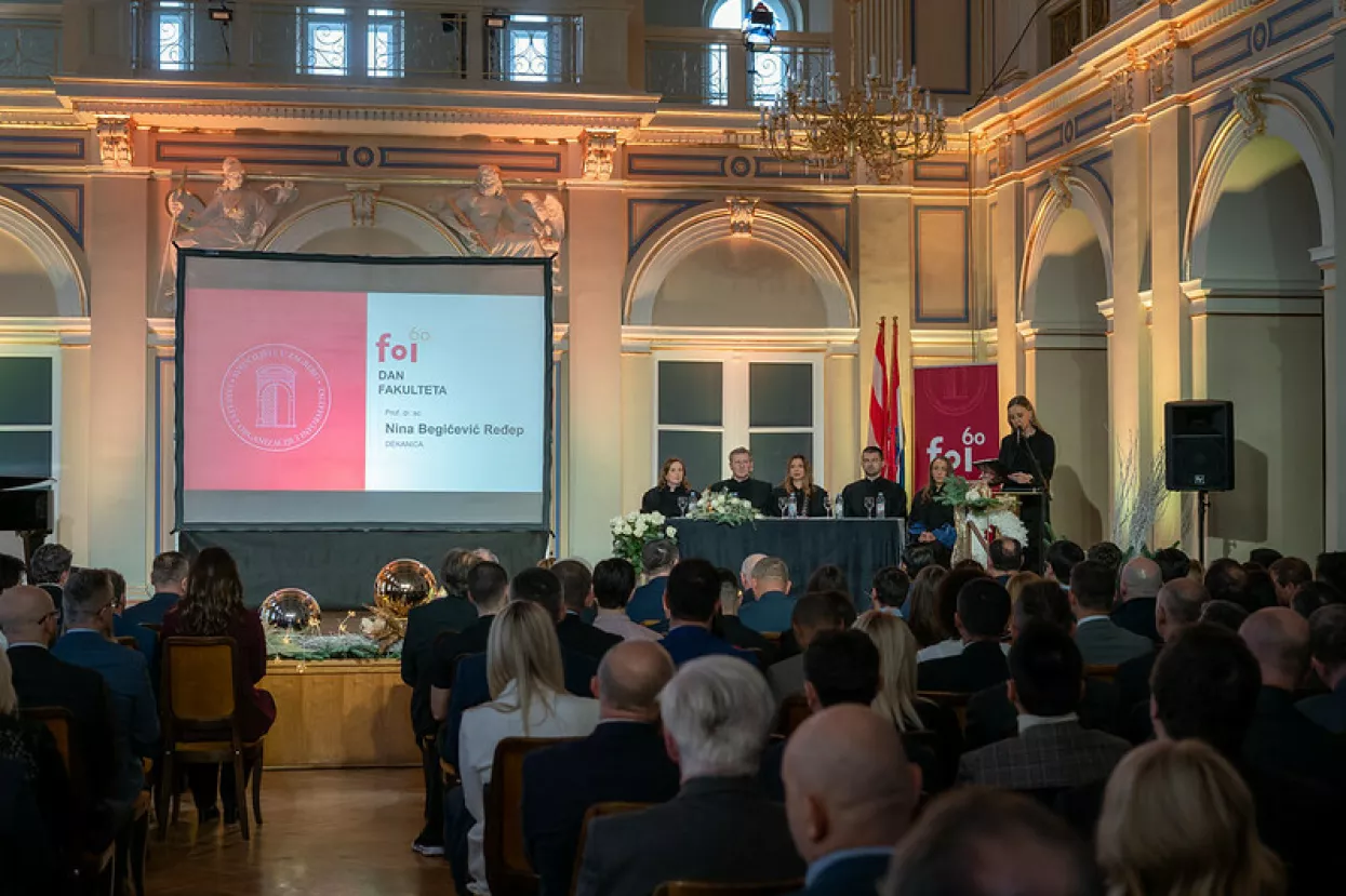Dekanica Fakulteta organizacije i informatike prof. dr. sc. Nina Begičević Ređep <br>FOI Dan fakulteta 2022