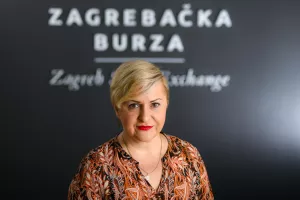 29.10.2021.., Zagreb - Ivana Gazic, predsjednica Uprave Zagrebacke burze 