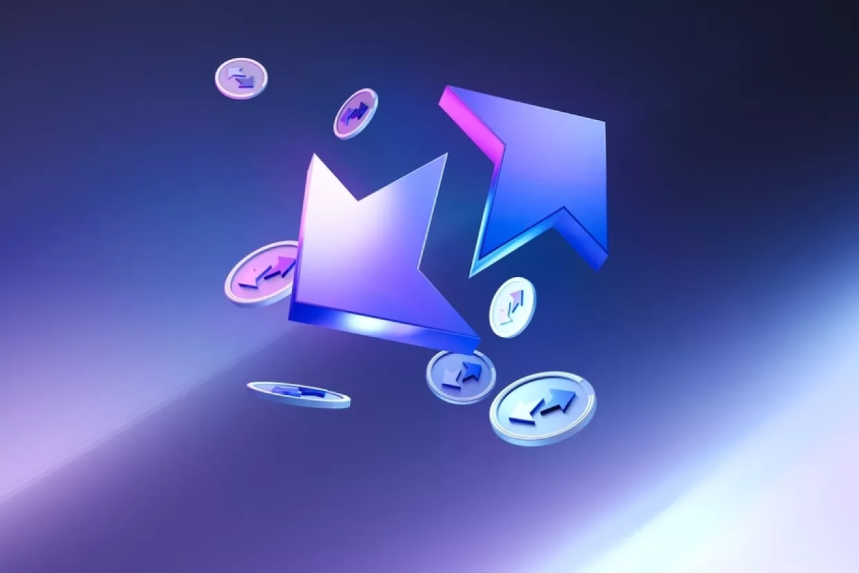 Zksync Era logo with coins. 3D render.<br>Matter Labs pokrenuo prvi zkEVM mainnet zkSync Era