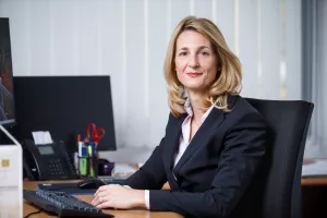 19.12.2022., Zagreb - Tamara Perko, nova direktorica Hrvatske udruge banaka. <br><br>