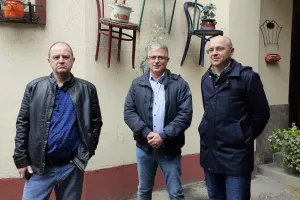 Krešimir Kuterovac, Milivoj Dragošević i Mladen Kušeković