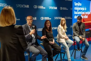 Davor Tomašković, Vera Pećar, Dajana Barbić i Vedran Ćorluka