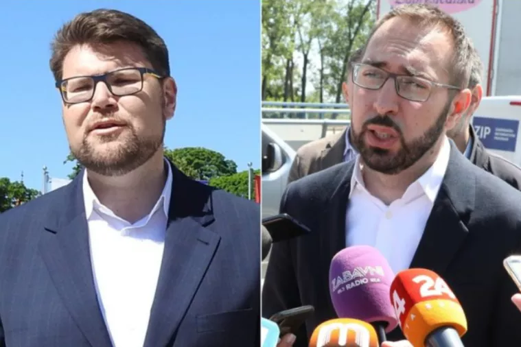 Peđa Grbin i Tomislav Tomašević