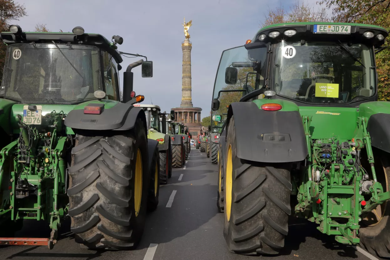 Berlin, farmeri, protesti
