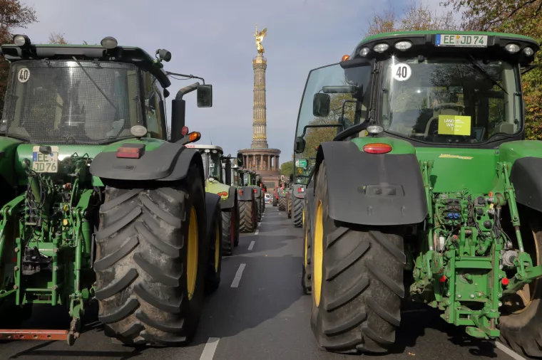 Berlin, farmeri, protesti