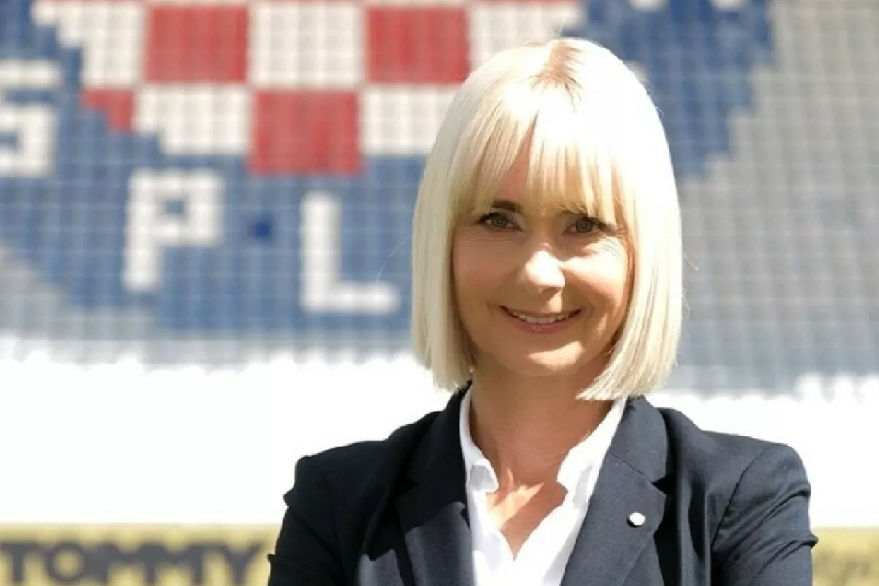 Marinka Akrap, predsjednica Hajduka