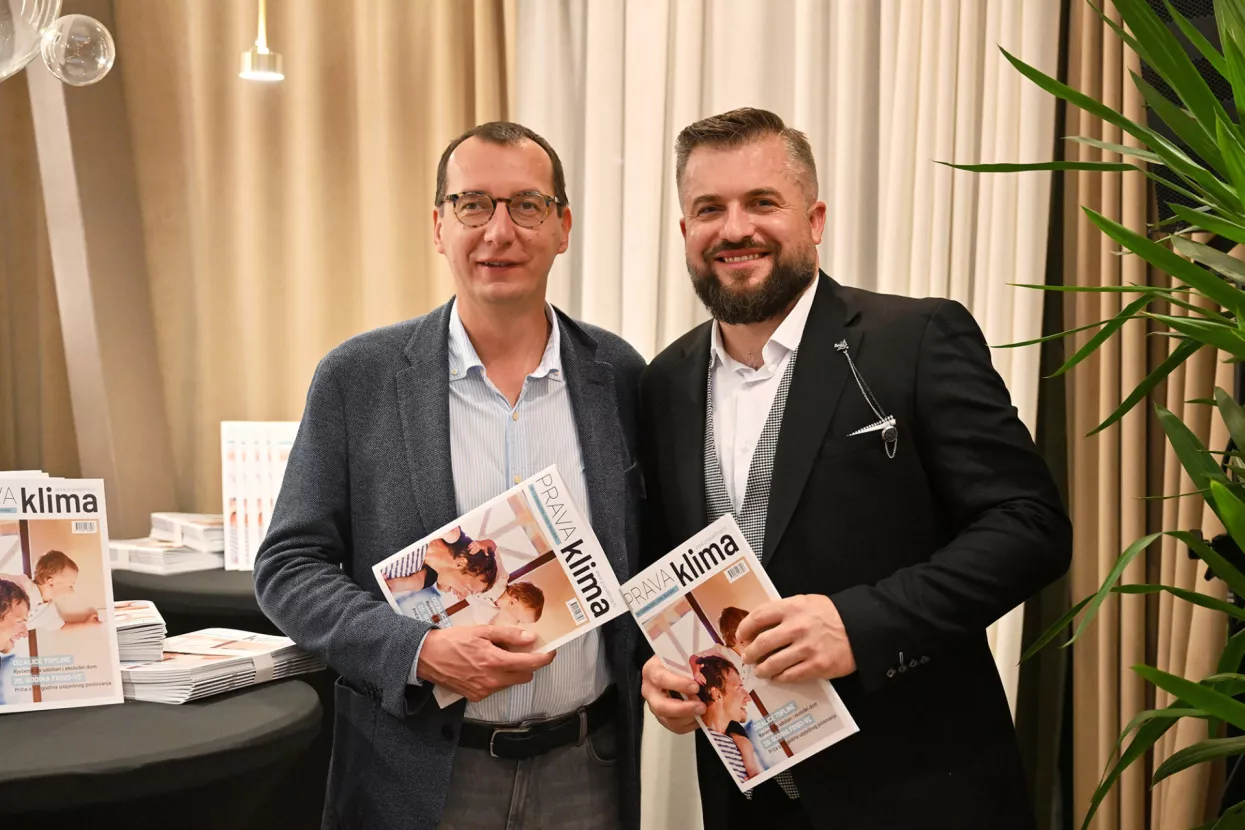 Riječki gradonačelnik Marko Filipović i vlasnik tvrtke FRIGO-VE Ivan Vergilas
