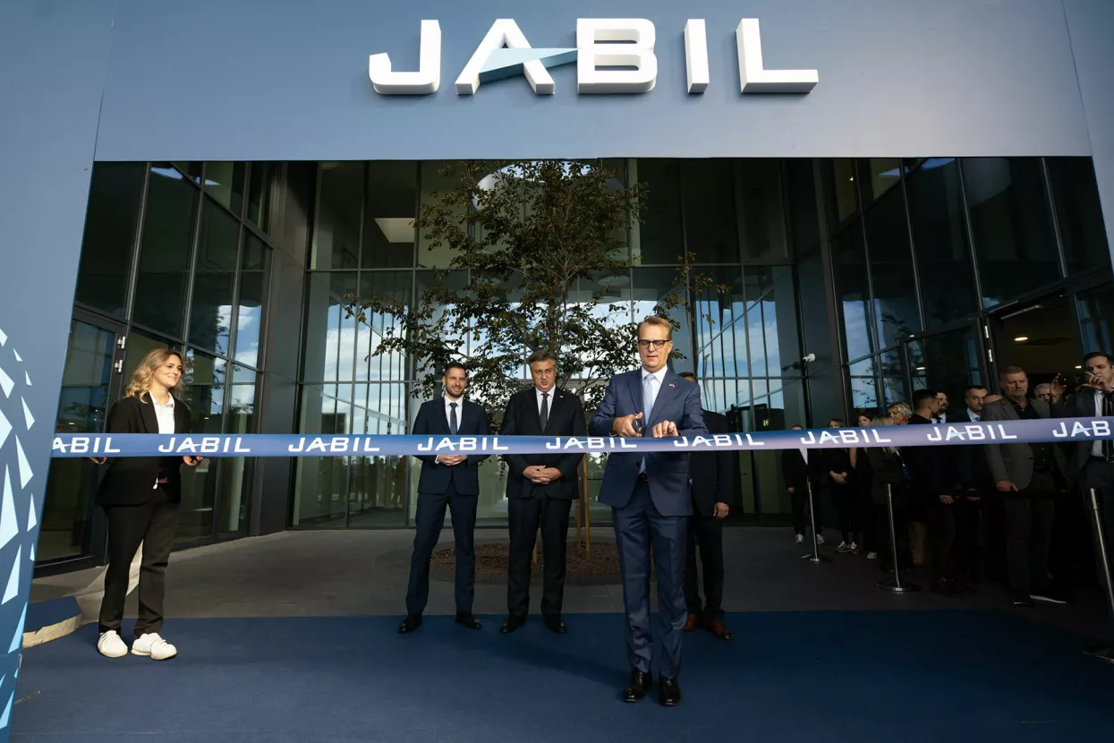Jabil, otvaranje pogona u Osijeku