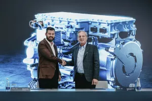 Mate Rimac, osnivač i glavni izvršni direktor Rimac Technologyja, i James DeLuca, izvršni direktor Ceera