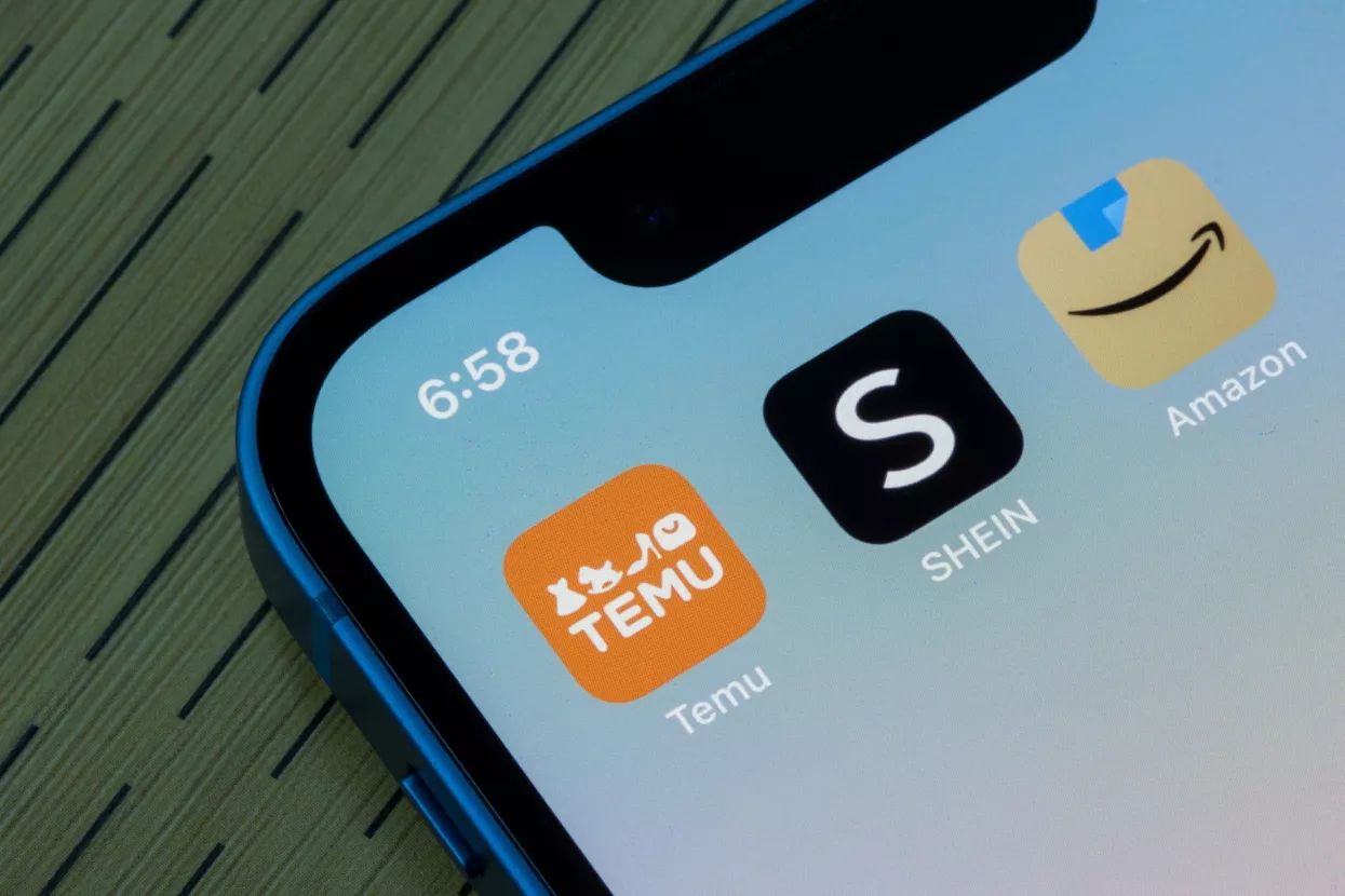 Temu, Shein, Amazon, e-trgovina, ecommerce
