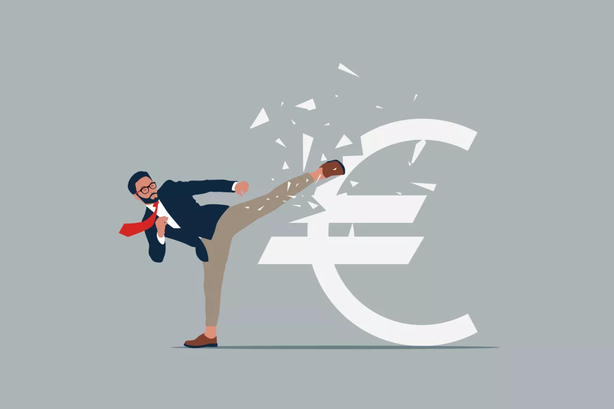 Slabljenje eura u odnosu na dolar raspirit će inflaciju u EU-u