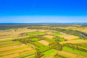 poljoprivredno zemljište, zemlja, poljoprivreda, ravnica, Sisak, polje