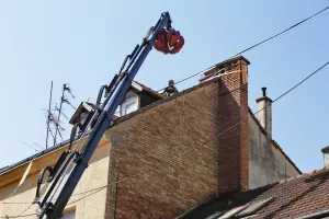 Zagreb, obnova poslije potresa - dimnjaci rušenje