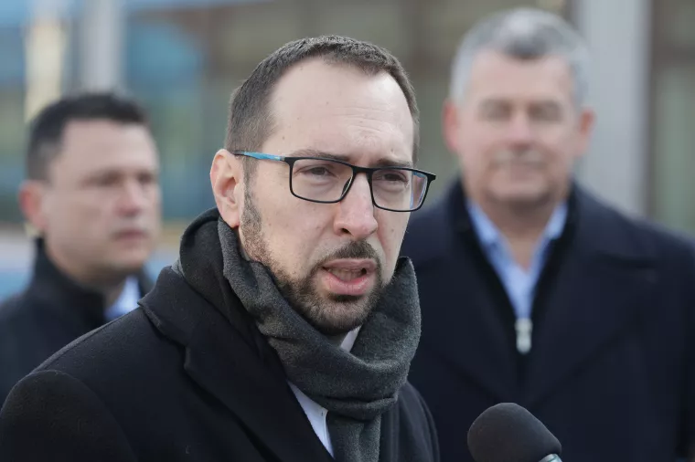 Predstavljanje novog niskopodnog tramvaja u ZET-u. Tomislav Tomašević