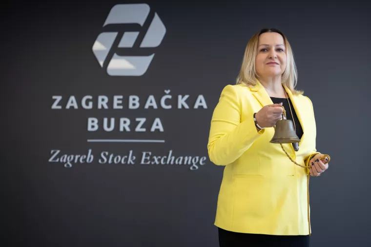 Ivana Gažić, Zagrebačka burza.