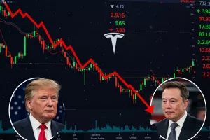 Elon Musk, Donald Trump, Tesla Dionice