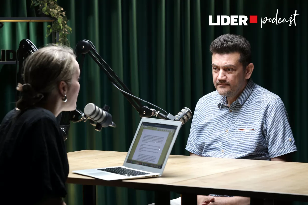 Damir Šlogar je 122. gost Liderova podcasta. Voditeljica: Sandra Babić