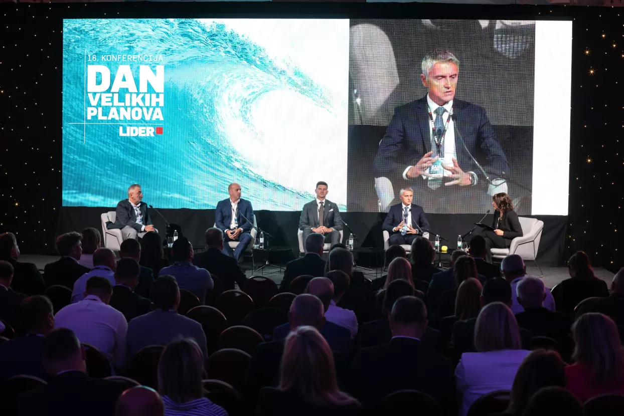 Dan velikih planova 2024.Okrugli stol: Izazovi u 2025.- Kako se pripremiti?Boris Popović, Ivan Čulo, Ivan Artuković, Gordan Kolak