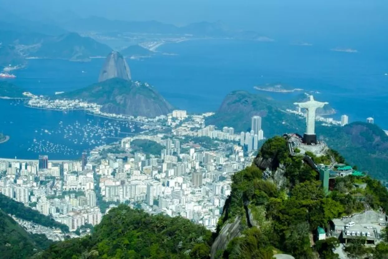 It was fantastic!For the very first time, I had the opportunity to be in a helicopter and see my hometown from above, in a hole new perspective. Words can't describe it!Christ, the Redeemer and the Sugar Loaf in the same frame! Niteroi beaches in the back, a glance of Copacabana Beach on the right, Botafogo with the center view... FANTASTiC!I'm still in awe...