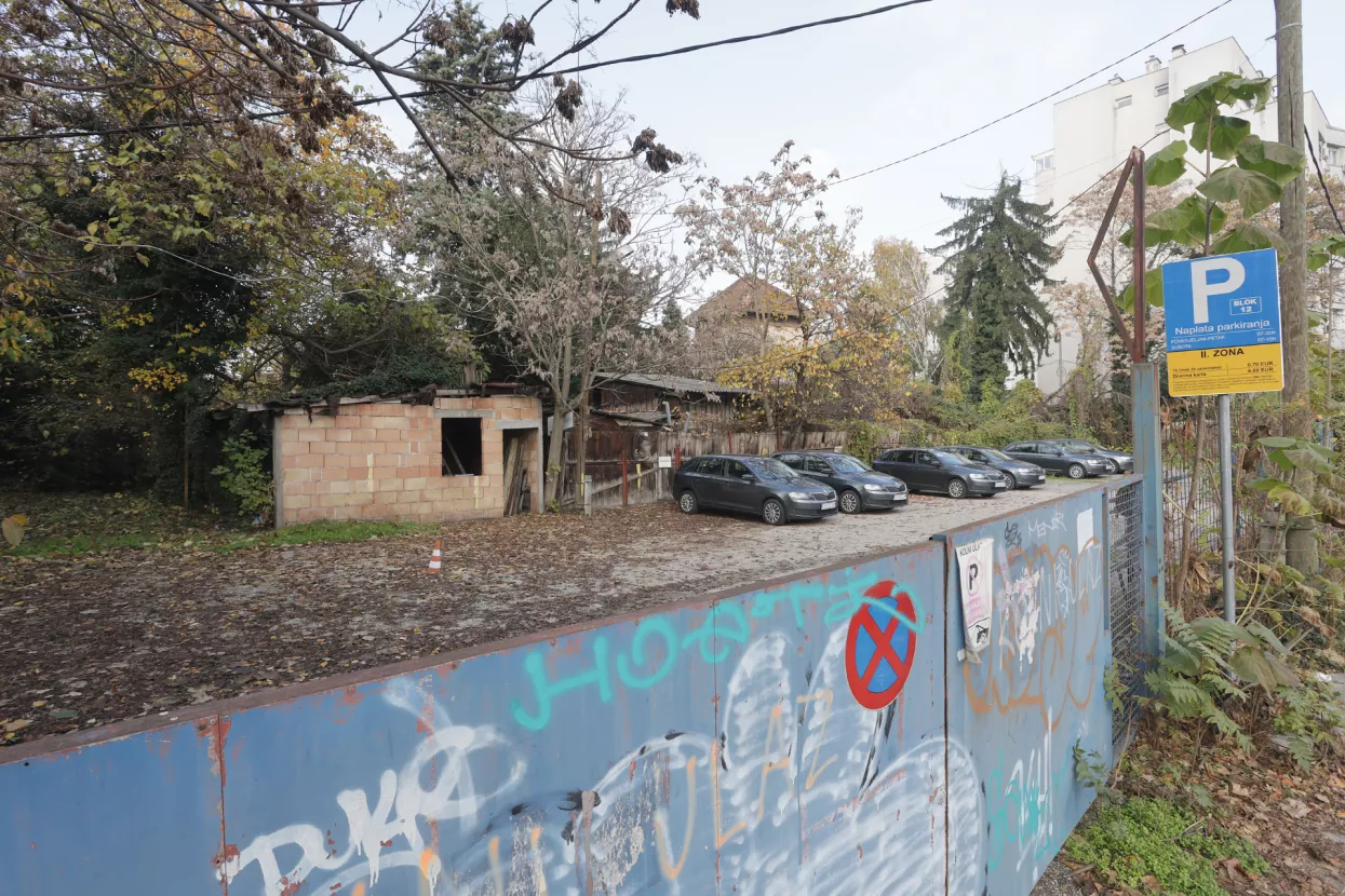 Bednjanska ulica u Zagrebu, buduće gradilište poslovno - stambene zgrade