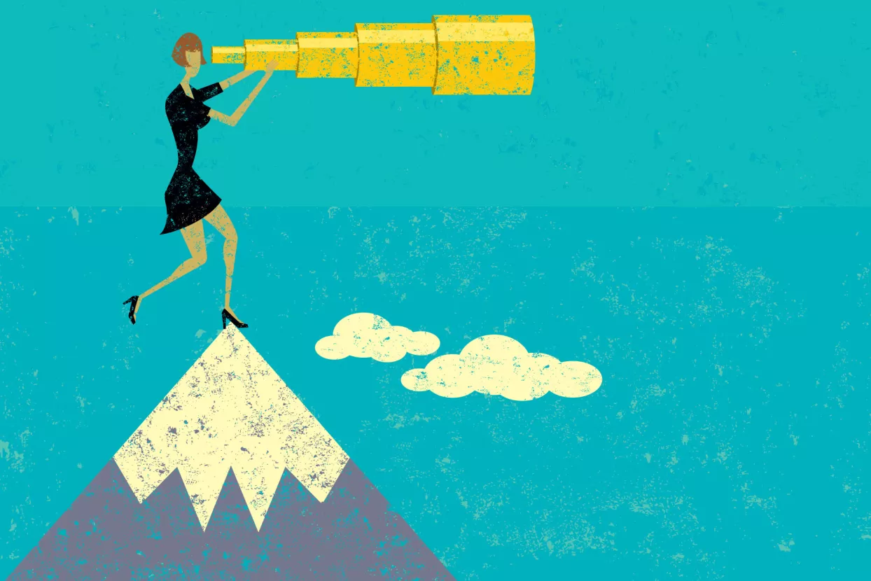 žene u biznisu, žena, vrh, uspjeh, špijun, intuicija, pogled, pregled