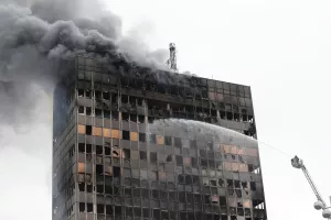 Požar u Vjesnikovom neboderu