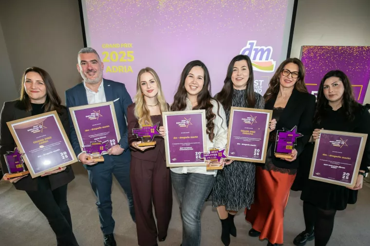 Best Employer Brand Awards Adria 2025.